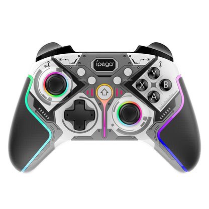 Wireless Game Controller - Programmable Bluetooth Gamepad for Android, iOS, PC, Switch, PS3, and PS4 - RGB Backlit