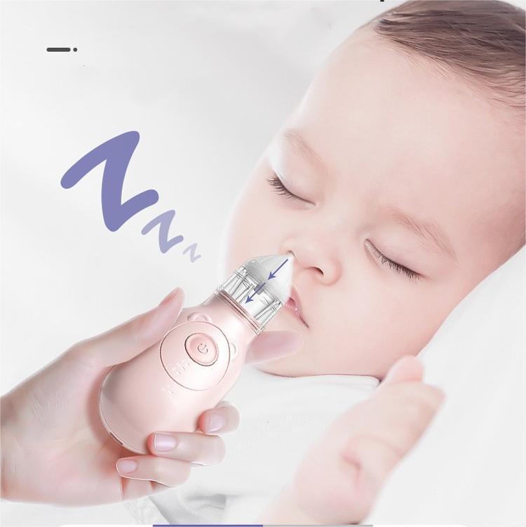 Electric Baby Nasal Aspirator | Anti-Backflow Nasal Cleaner for Babies