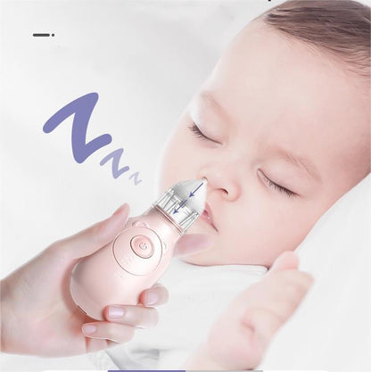 Electric Baby Nasal Aspirator | Anti-Backflow Nasal Cleaner for Babies