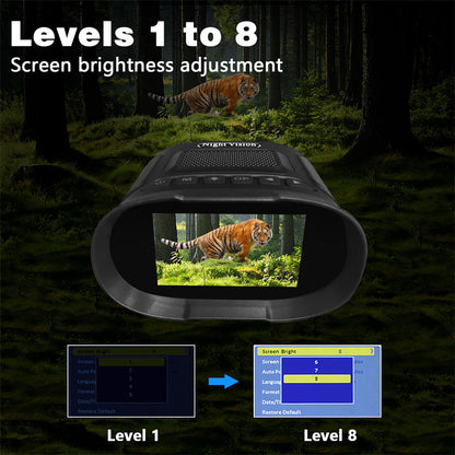 Outdoor 2.5KD Infrared High-Definition Binoculars - Photo, Video, and Night Vision Device for Bird Watching and Beyond