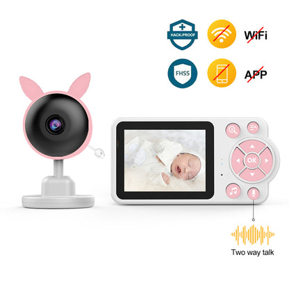 Baby Monitor Baby Surveillance Device Night Vision 2.4GHz Wireless Rotating Machine