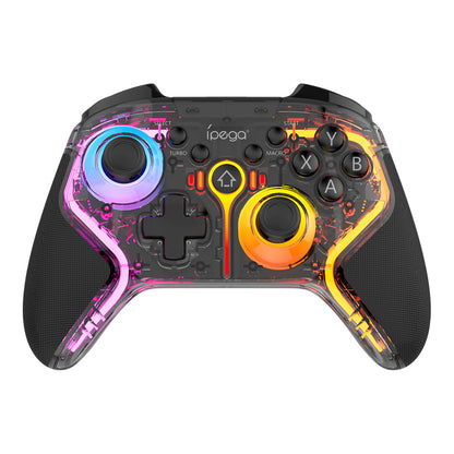 Wireless Game Controller - Programmable Bluetooth Gamepad for Android, iOS, PC, Switch, PS3, and PS4 - RGB Backlit