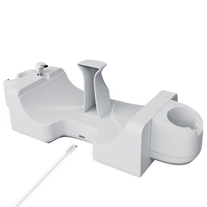 Oculus Quest 3 VR Headset Charging Dock with Wall-Mountable Touch Controller Stand - Meta Quest 3 Controller Charger