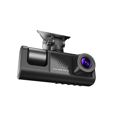 Triple-Lens HD Dash Cam In-Car Hidden Triple-Camera System for Rideshare Vehicles