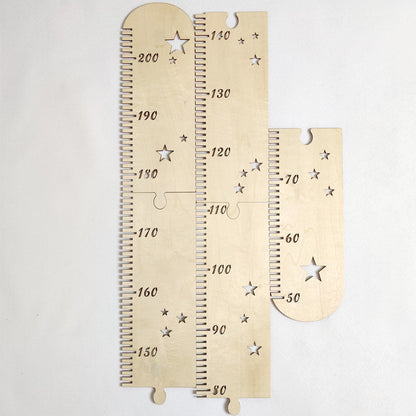 Nordic Style Wooden Height Growth Chart