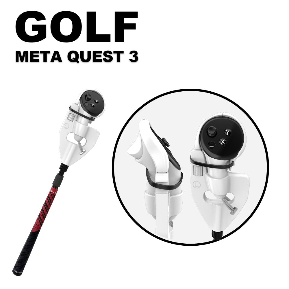 VR Golf Club Accessory for Meta Quest 3 - Enhance Your Gaming Experience with Oculus Compatible Controller