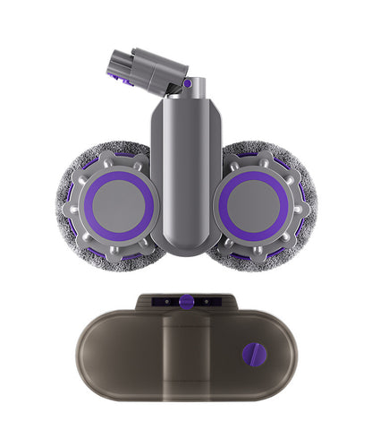 Dyson Vacuum Cleaner Accessory: Purple Mop Scrubber Brush Head for V10 Slim and V12 Slim Models