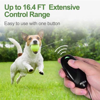 Handheld Ultrasonic Dog Trainer and Bark Deterrent - Safe and Effective Ultrasonic Training Device