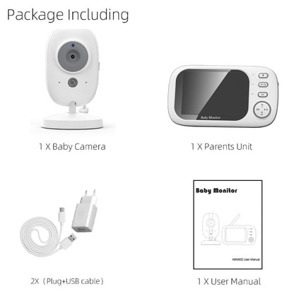 3.5-Inch Baby Monitor with Upgraded Camera