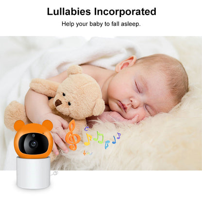 5-Inch Display Baby Monitor with Two-Way Audio and 355° Video Surveillance