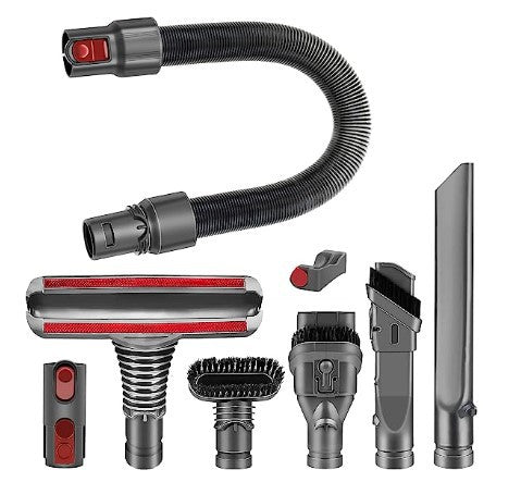 Brush Head Set for Dyson Vacuum Cleaner Accessories - Compatible with V6, DC35, DC45, DC52, DC58, dx901 Suction Heads