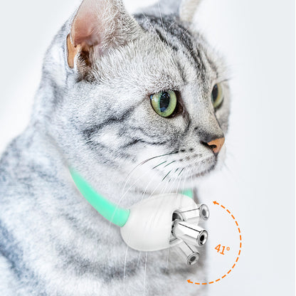 RUAYIRUA Smart Laser Cat Toy Collar | Interactive Pet Toy for Cats