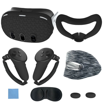 Meta Quest 3 Controller Silicone Cover - 7-Piece Set for Enhanced Grip, Anti-Slip, and Anti-Drop Protection - VR Accessory Kit