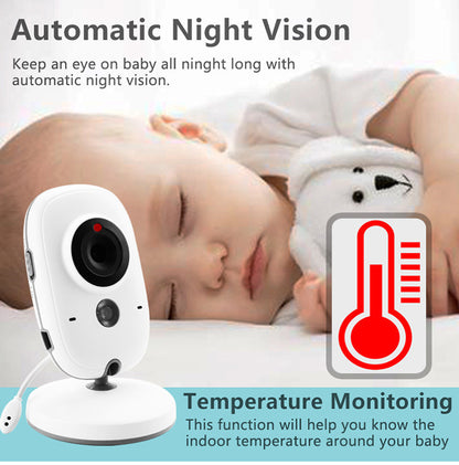 Baby Monitor - Home Monitor for Elderly, Children, and Babies - Baby Care Monitor