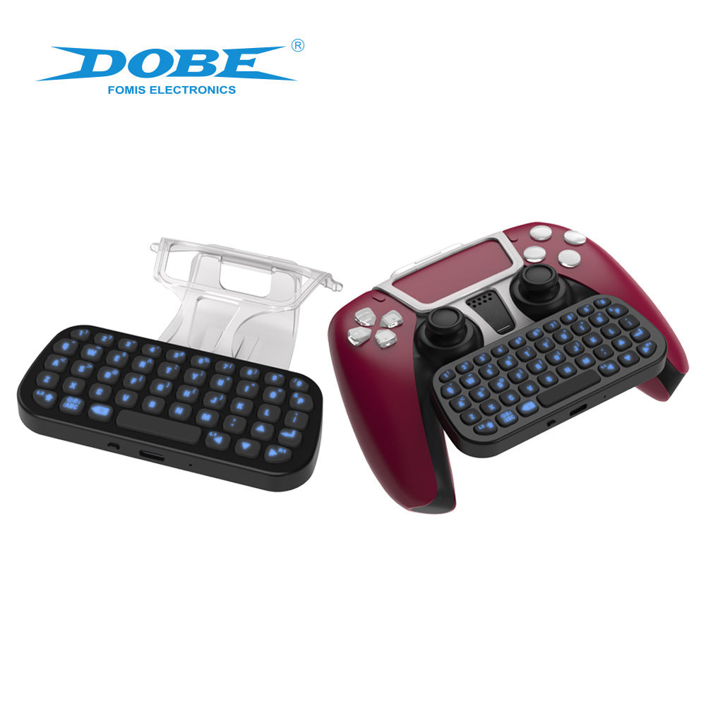 PS5 Bluetooth Wireless Keyboard - TP5-0556S for Voice Chat with Game Controller