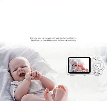 Baby Monitor Baby Surveillance Device Night Vision 2.4GHz Wireless Rotating Machine