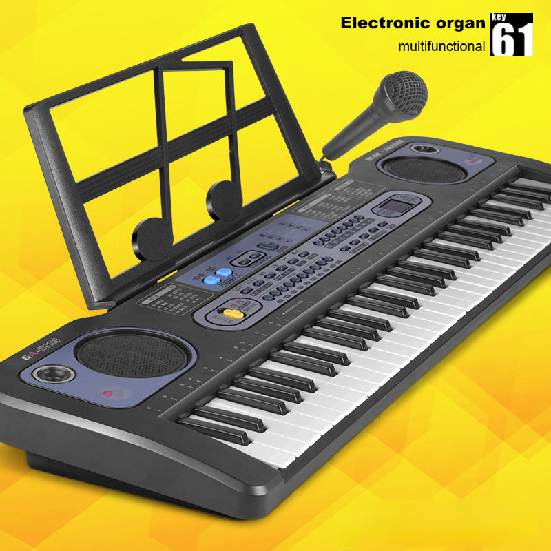 61-Key Multifunctional Children's Electronic Keyboard