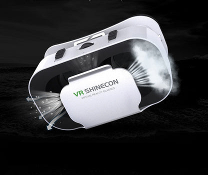 5th Generation VR Headset for Mobile Phone, 3D Eye Lens Wearable Helmet Digital Glasses