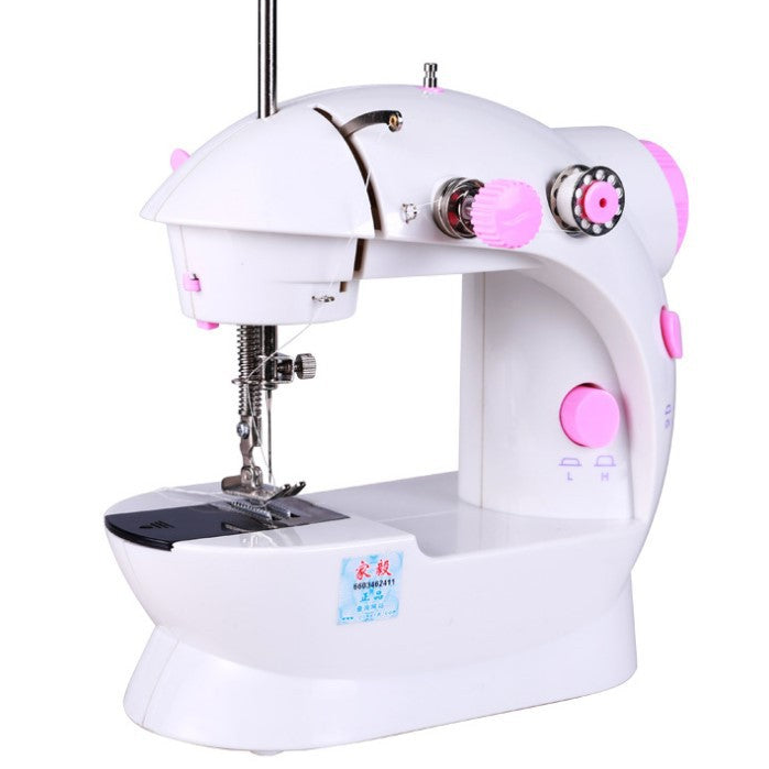 Miniature Pedal Sewing Machine with Multi-Functionality