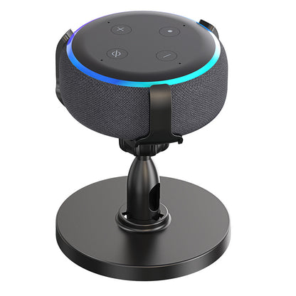 360° Adjustable Desktop Stand for Amazon Echo Dot 3rd Gen - Smart Home Speaker Accessories Rack