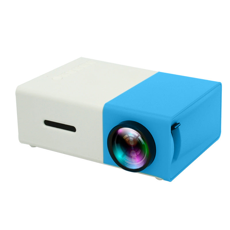 YG300 Mini Projector - Portable Home LED Projector with HD 1080p Support