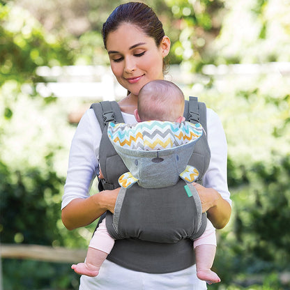 Four-in-One Baby Carrier with Hat - Two-Shoulder Baby Carrying Belt and Bag