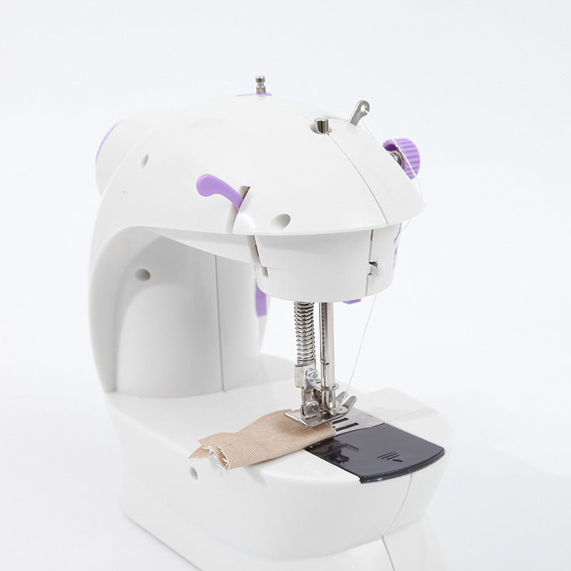 Miniature Pedal Sewing Machine with Multi-Functionality