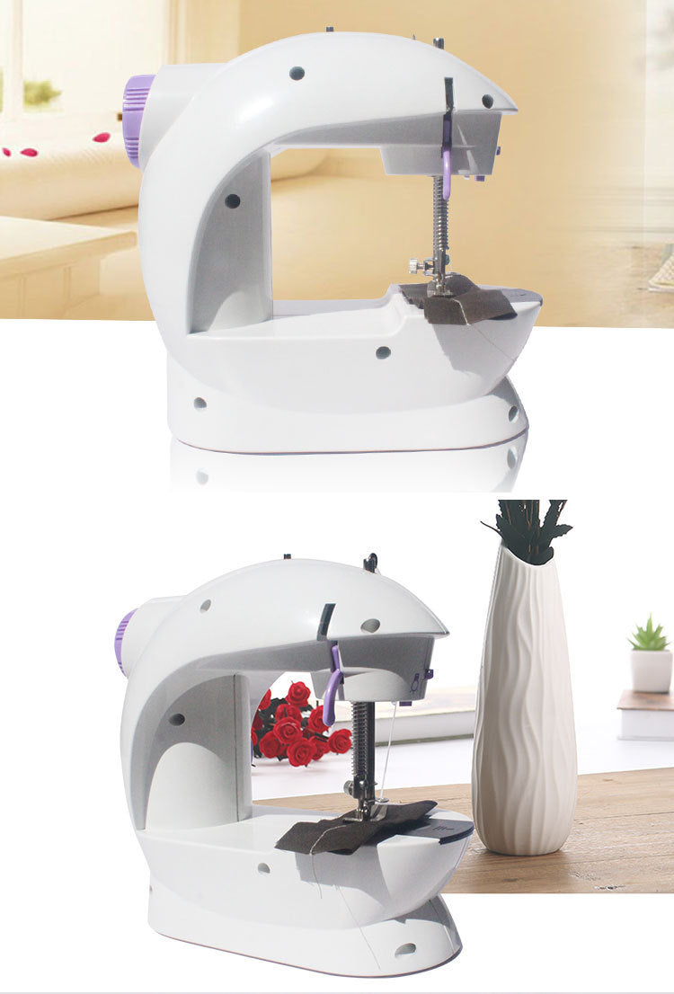 Miniature Pedal Sewing Machine with Multi-Functionality