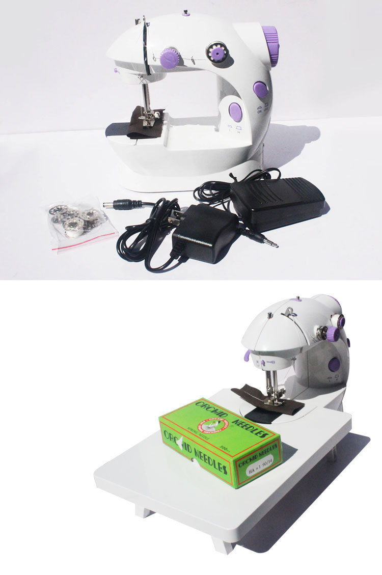 Miniature Pedal Sewing Machine with Multi-Functionality