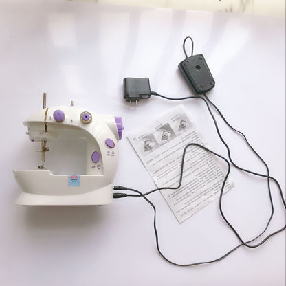 Miniature Pedal Sewing Machine with Multi-Functionality