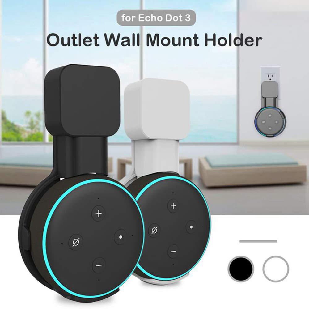 Universal Wall Mount Bracket for Amazon Echo Dot 3rd Gen and Google Home Mini - Speaker Stand