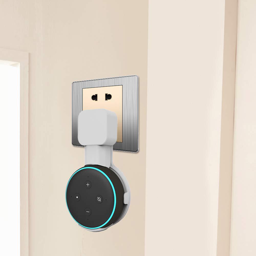 Universal Wall Mount Bracket for Amazon Echo Dot 3rd Gen and Google Home Mini - Speaker Stand