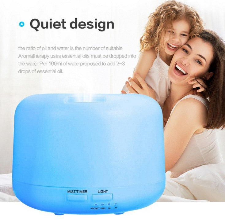 Air Aroma Diffuser - Ultrasonic High-capacity Mist Nozzle with Humidifier for Home Use