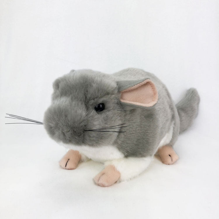 Chinchilla Plush Toys - Realistic Decorations, Children's Dolls