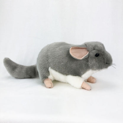 Chinchilla Plush Toys - Realistic Decorations, Children's Dolls