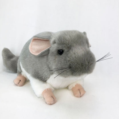 Chinchilla Plush Toys - Realistic Decorations, Children's Dolls