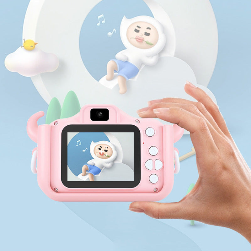 Dual Lens Children's Digital Camera with Games and Video Recording