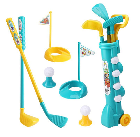 Kids Golf Set with Clubs and Interactive Games