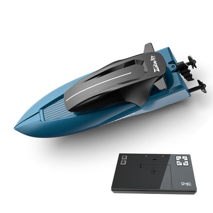 Wireless Remote Control Speedboat with Lights and Rechargeable Battery