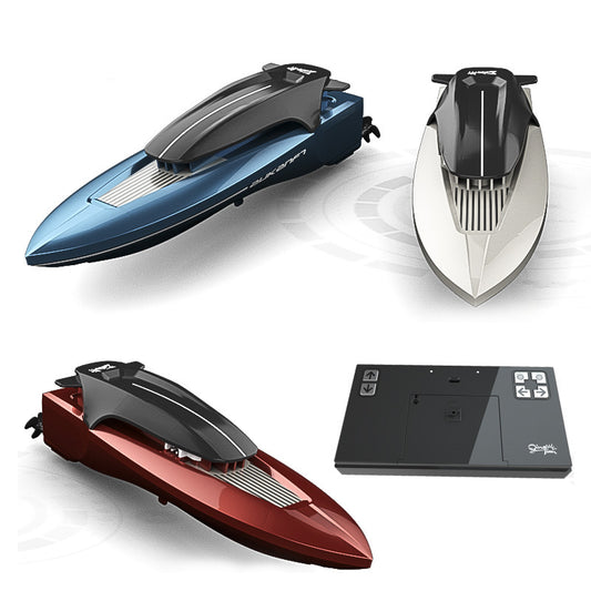 Wireless Remote Control Speedboat with Lights and Rechargeable Battery