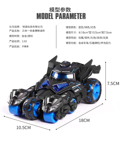 Three-in-One Ejecting Alloy Car Model