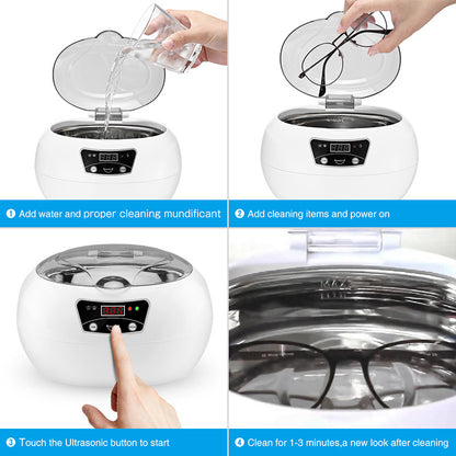 Ultrasonic Cleaning Machine for Contact Lenses