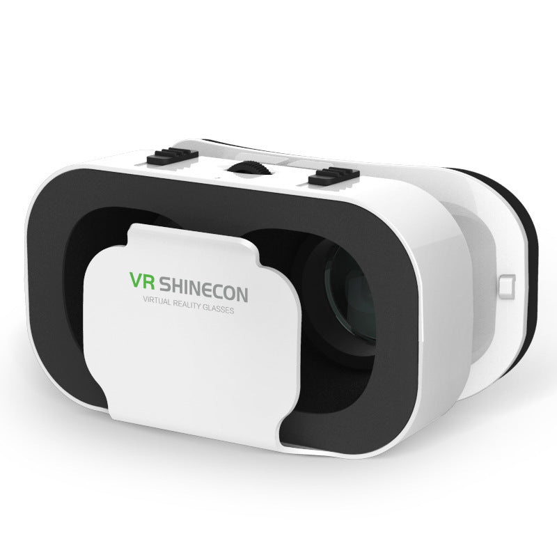 5th Generation VR Headset for Mobile Phone, 3D Eye Lens Wearable Helmet Digital Glasses