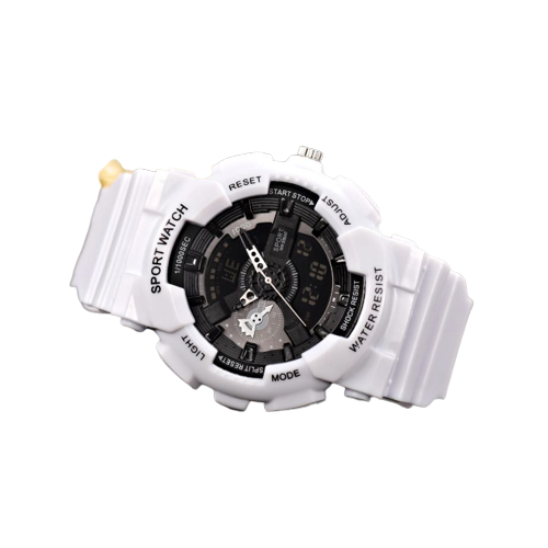 Multi-functional Sports Fashion Watch with Dual-Display and Luminous Features