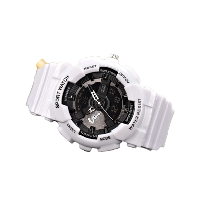 Multi-functional Sports Fashion Watch with Dual-Display and Luminous Features