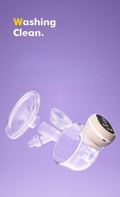 Intelligent Hands-Free Wearable Breast Pump - Silent and Automatic