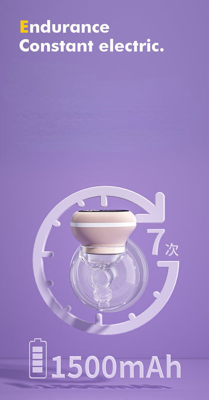 Intelligent Hands-Free Wearable Breast Pump - Silent and Automatic