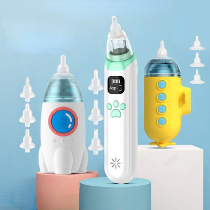 Electric baby nasal aspirator nasal mucus cleaning for newborn