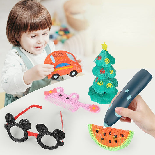 3D Printing Pen with PCL Consumables Painting Set - Low-Temperature Toy