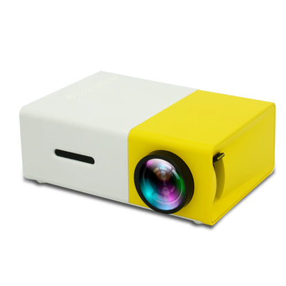 YG300 Mini Projector - Portable Home LED Projector with HD 1080p Support